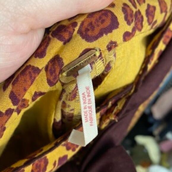 Free People Bennie Wide Legged Animal Print Flowing High Waisted Belted Pants - Picture 11 of 16